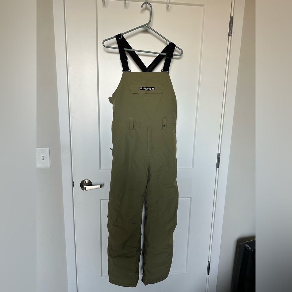 Burton Kids Olive Green Snow Bib
